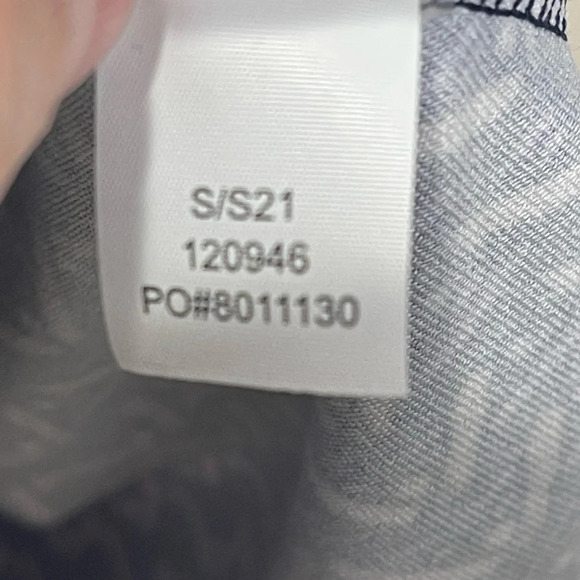 Title Nine Buttah Dream Wrap Dress Blue Pallay 3/4 Sleeve Zip Pockets Size Small - Picture 4 of 8